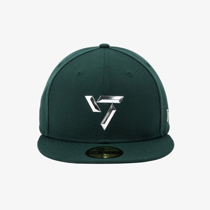 New Era X Seventeen Fitted Cap Dark Green