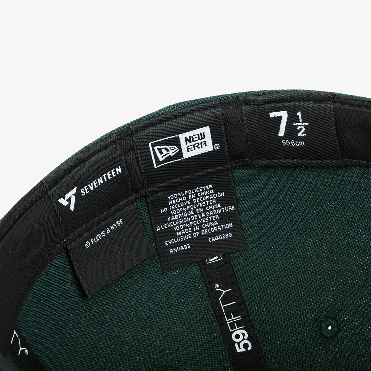 New Era X Seventeen Fitted Cap Dark Green