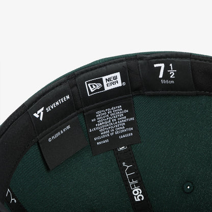 New Era X Seventeen Fitted Cap Dark Green