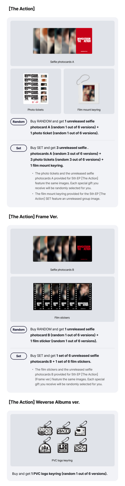 BOYNEXTDOOR - 5th EP [The Action] Album