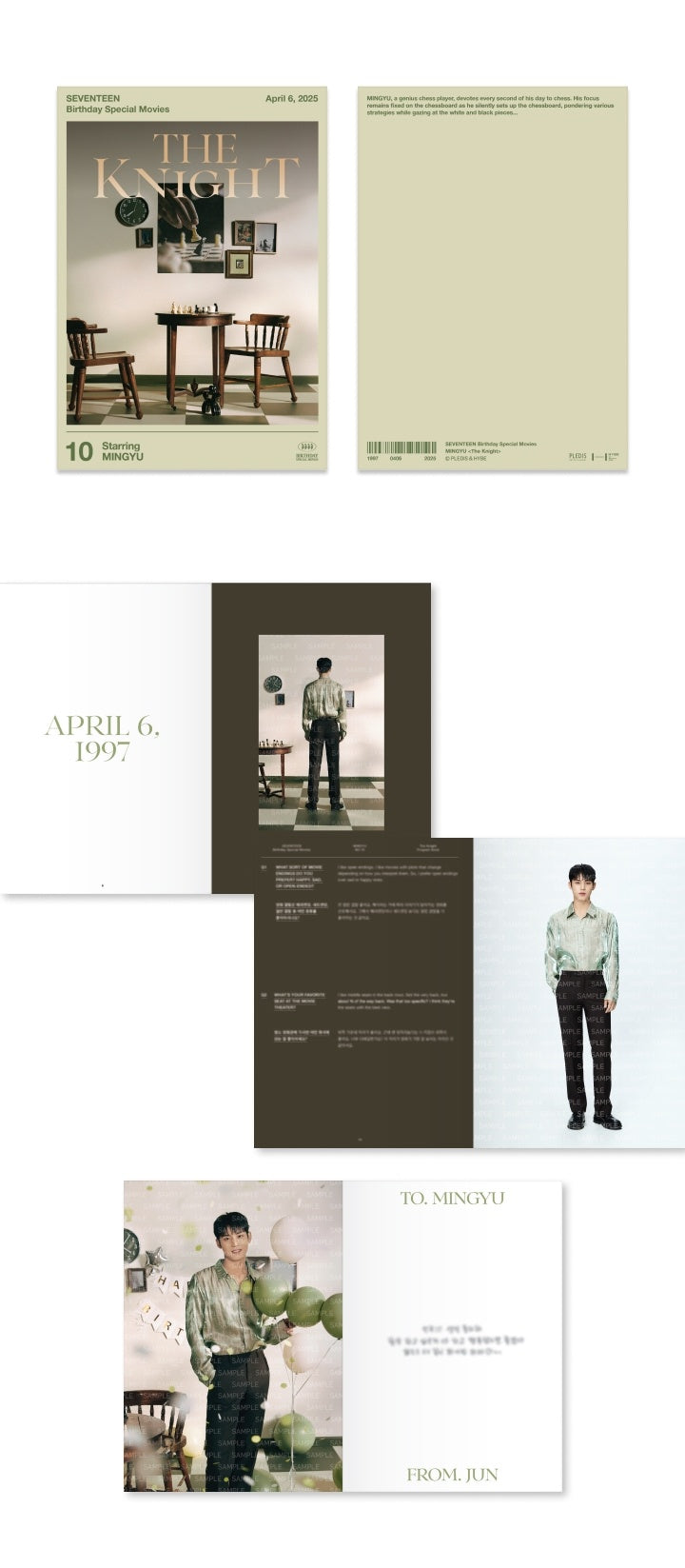 SEVENTEEN - HAPPY MINGYU DAY BIRTHDAY BOX VER.4