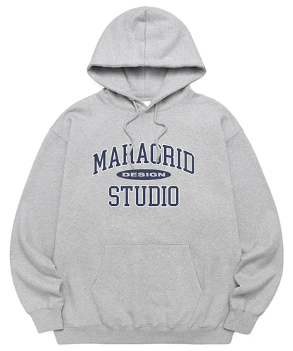 [Seventeen Mingyu and Straykids I.N Worn] Mahagrid College Logo Hoodie