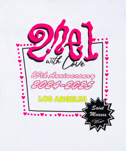 Saint Mxxxxxx × 2NE1 S/S T-Shirt White