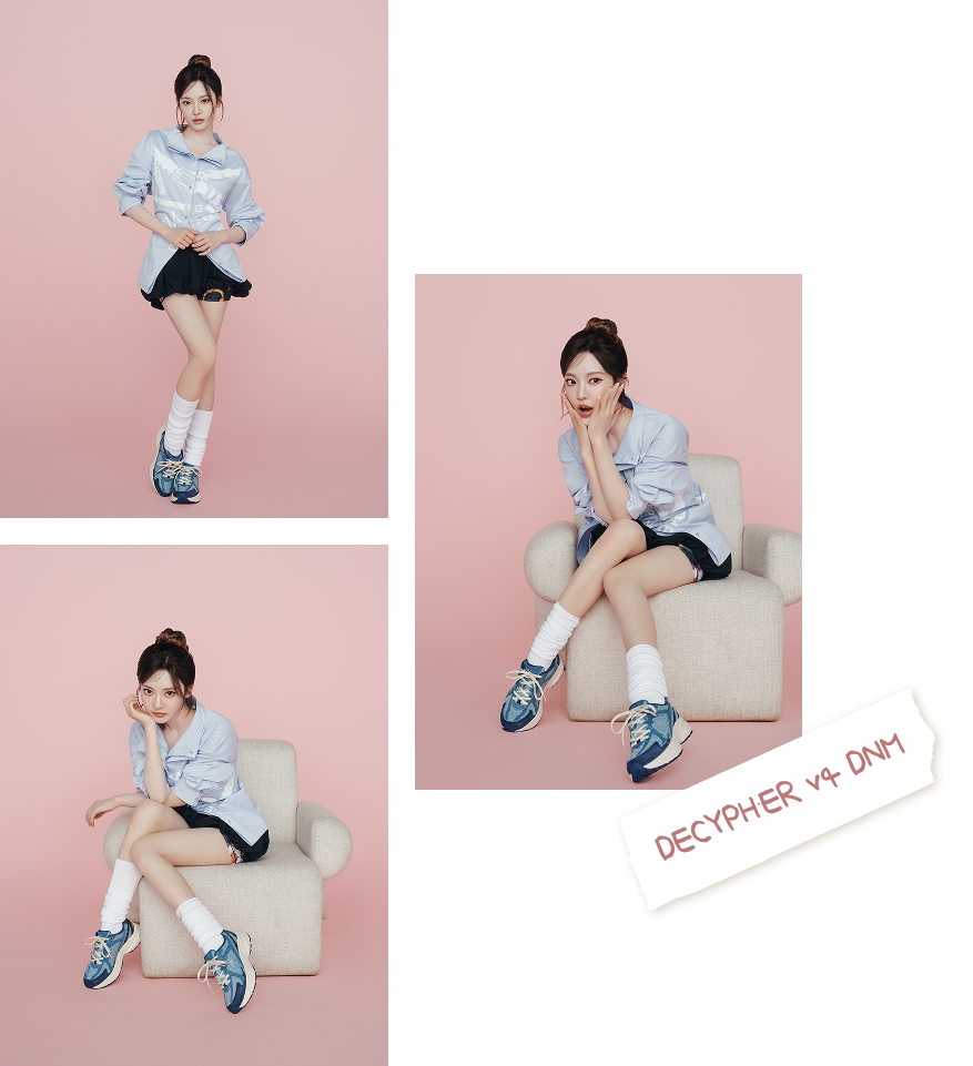 [Aespa Ningning Pick] Fila Decipher V4