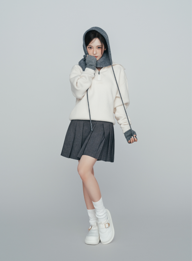 [Aespa Ningning Pick] FILA Puffer Bold Slip-On v2