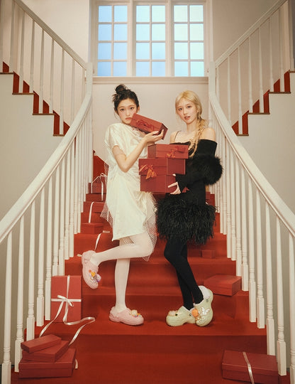 [Ive Gaeul & Leeseo Pick] Crocs Classic Fleece Lined Clogs