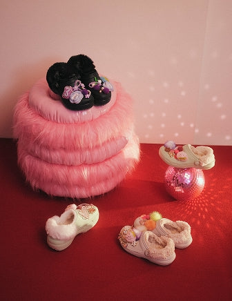 [Ive Gaeul & Leeseo Pick] Crocs Classic Platform Fuzz Lined Clog