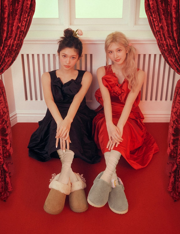 [Ive Gaeul & Leeseo Pick] Crocs Classic Unfurgettable Vegan Suede Clog