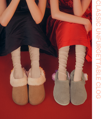 [Ive Gaeul & Leeseo Pick] Crocs Classic Unfurgettable Vegan Suede Clog