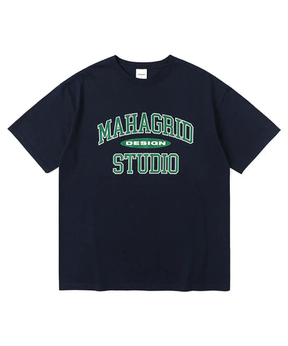 [Straykids Seungmin Pick] Mahagrid College Logo Tee