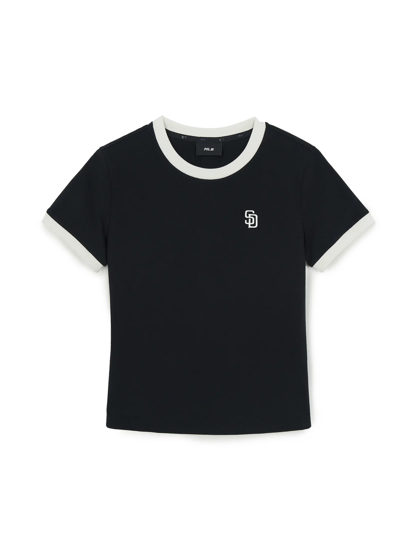 [Aespa Karina Worn] 26 Summer MLB Women's Basic Small Logo Ringer T-shirt