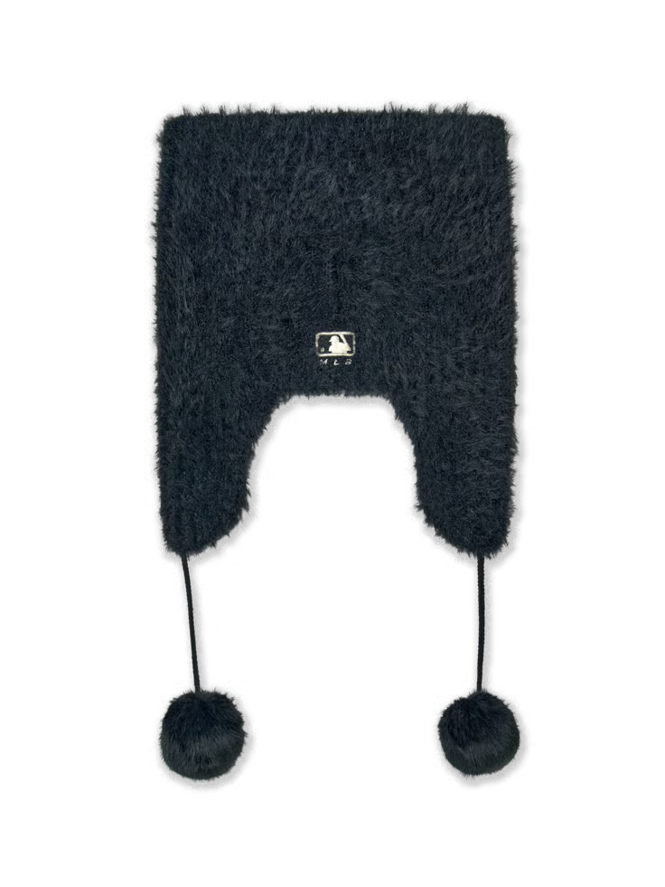 MLB 26FW Fur Meow Earflap Beanie