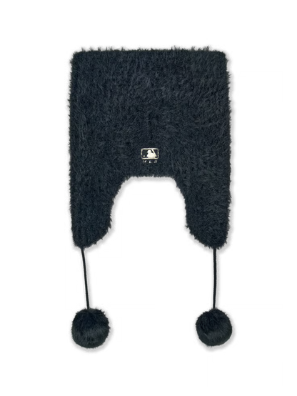 MLB 26FW Fur Meow Earflap Beanie