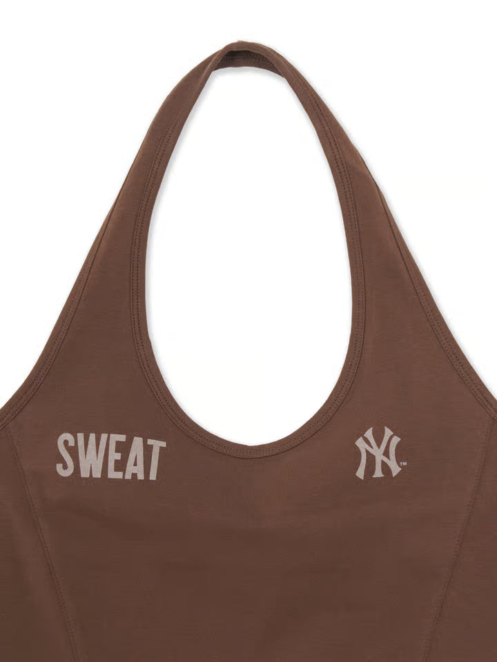 [MLB X KISS OF LIFE] SWEAT Women's Halterneck Sleeveless T-shirt