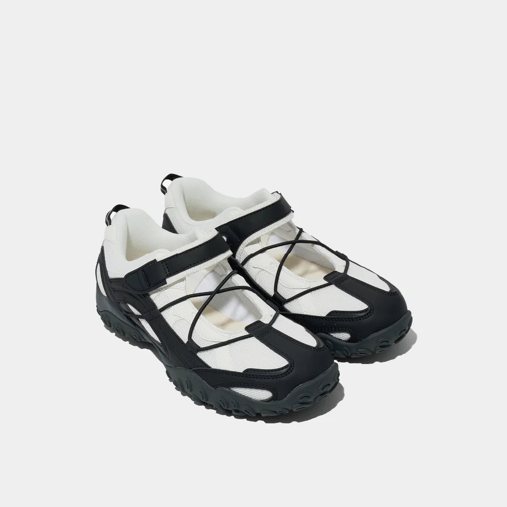 【FILA】 Eshape Velcro Black FILA ECHAPPE VC v2 LX Women's Women's Fashion Shoes Sneakers