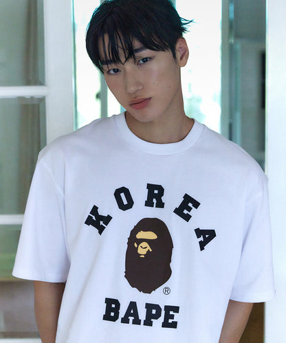 [Ateez San X BAPE] Korea College Relaxed Fit T-shirt (M)