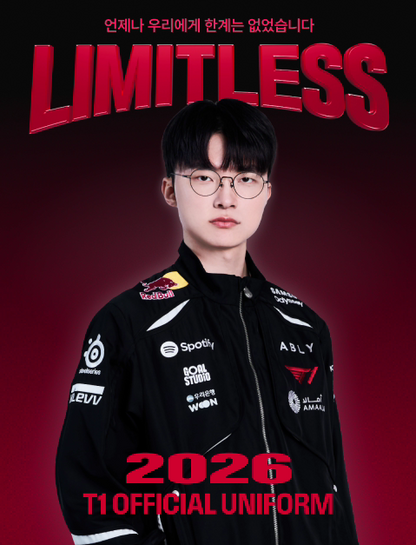 T1 OFFICIAL UNIFORM 2026 - JACKET VER. 2