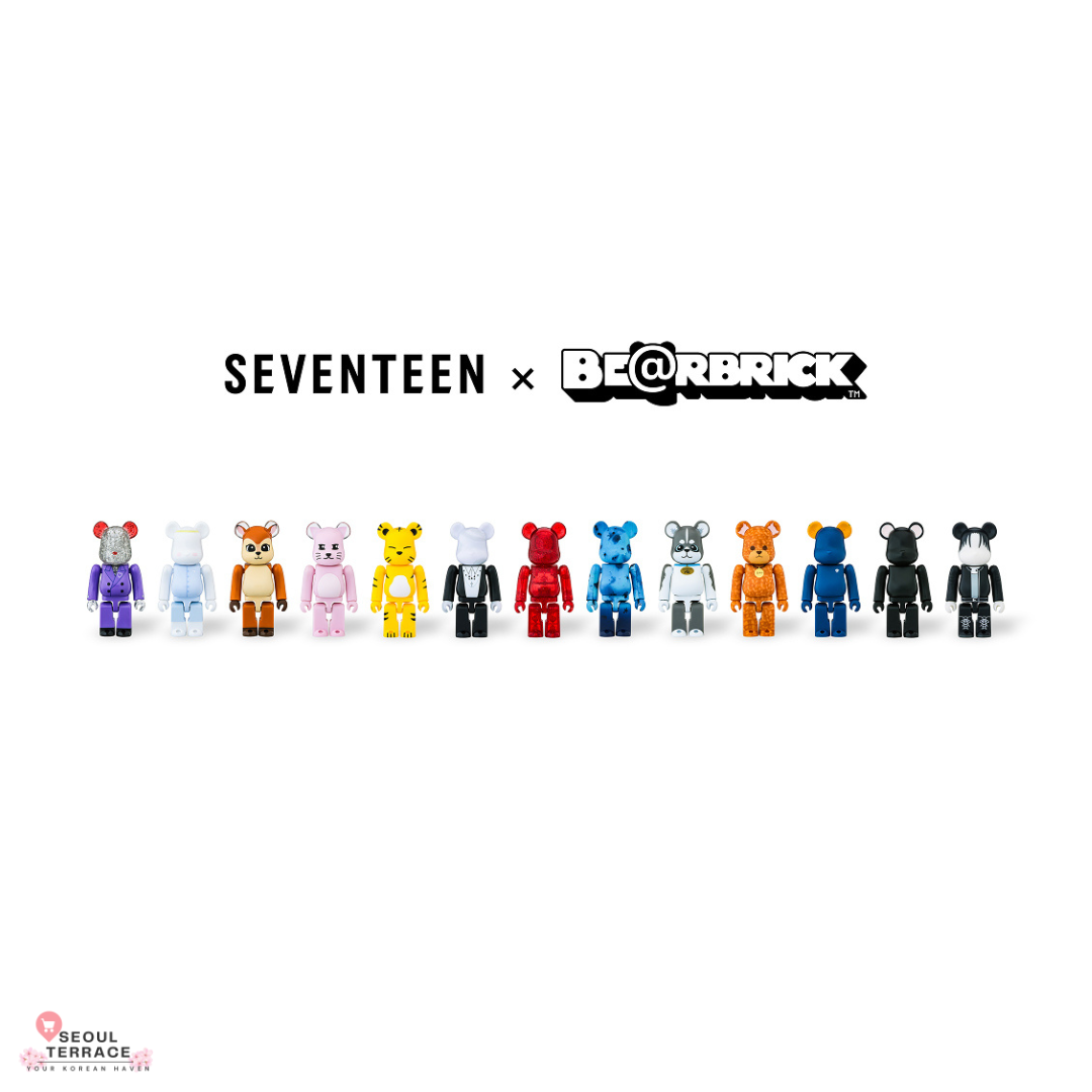 SEVENTEEN × BE@RBRICK Official Collaboration Figure