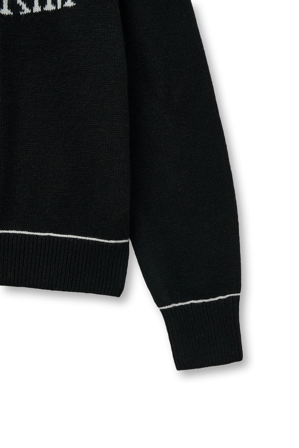 [Aespa Ningning Worn] Matin Kim Color Trim Line Logo Pullover