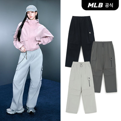 [Aespa Karina PICK] MLB Gorpcore Cotton Touch Parachute Cargo Wide Pants