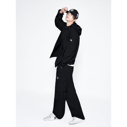 [Aespa Karina PICK] MLB Gorpcore Cotton Touch Parachute Cargo Wide Pants