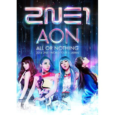 2014 2NE1 WORLD TOUR ALL OR NOTHING in Japan DVD / BLU RAY