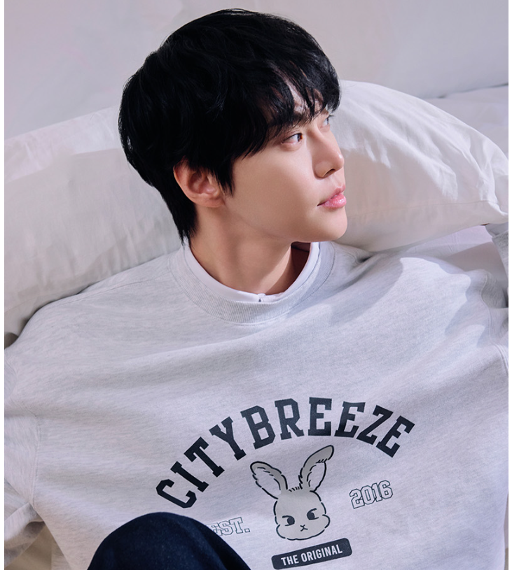 Citybreeze × NCT City Snappy Graphic Sweat Shirt 4BNY294 MUSINSA | CITYBREEZE City Snappy Graphic Sweatshirt_OATMEAL