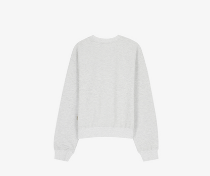 ★ citybreeze★ Essential City Glow Sweatshirt MELANGE WHIT NCT DOYOUNG X CITYBREEZE City Snappy Graphic