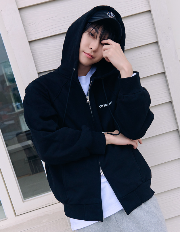 CITYBREEZE★NCT ドヨン着用★City Night Scape Hoodie ktown4u.com : [CITYBREEZE] CITY NIGHTSCAPE HOODIE_BLACK S