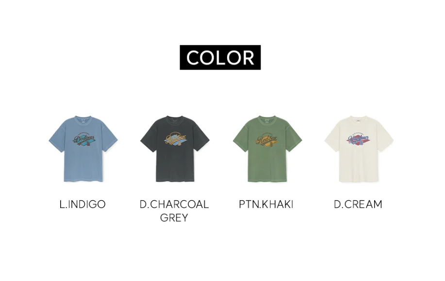 Aespa Karina PICK] MLB Varsity Vintage Washed Graphic Mega