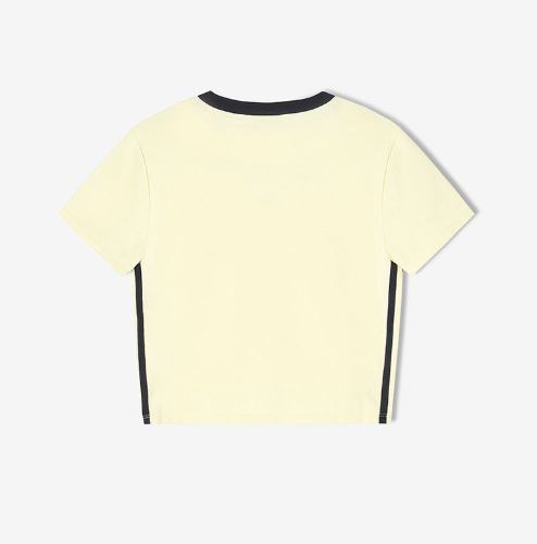 ★New Balance★ NBNEF2W112 WOMEN TRACK CROP RINGER SLEEVE T- Aespa Winter Pick] New Balance Women Track Crop Ringer Short