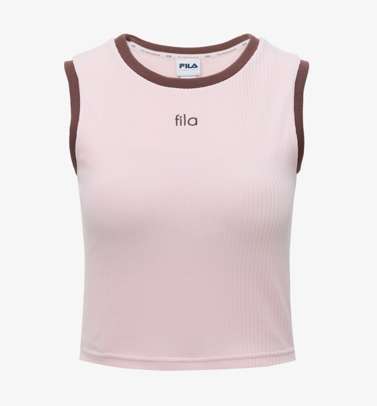 [Han So Hee Pick] Fila Sleeveless Top with Built-in Bra Cups