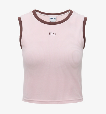 [Han So Hee Pick] Fila Sleeveless Top with Built-in Bra Cups
