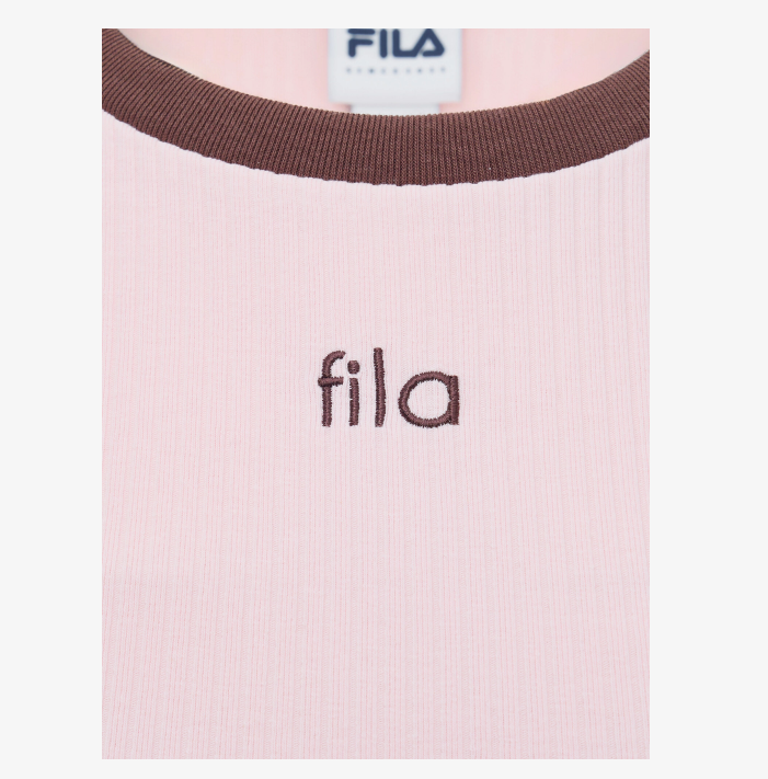 [Han So Hee Pick] Fila Sleeveless Top with Built-in Bra Cups