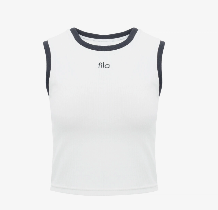[Han So Hee Pick] Fila Sleeveless Top with Built-in Bra Cups