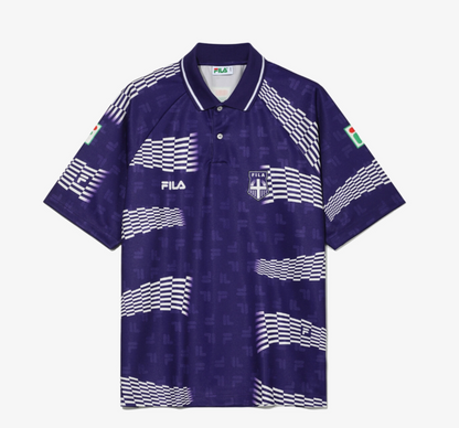 KiiiKiii X Fila F+ Crest Vela Jacquard Polo