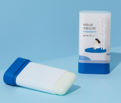 [Instant Cooling] Round Lab Birch Moisture Sun Stick 19g