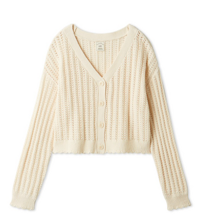 [Lesserafim Kazuha Pick] Gelato Pique Crochet Cardigan/Short