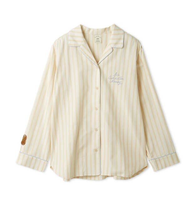 [Lesserafim Yunjin Pick] Gelato Pique Morning Stripe Shirt