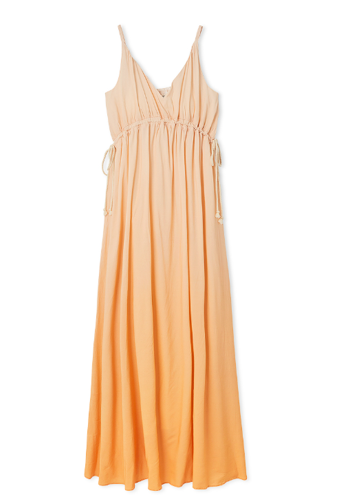 [Lesserafim Eunchae Pick] Gelato Pique Gradient Drawstring One Piece