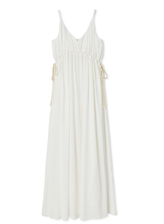 [Lesserafim Eunchae Pick] Gelato Pique Gradient Drawstring One Piece