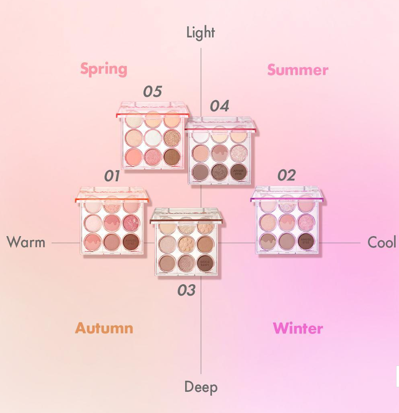 [Ive Wonyoung Pick] Amuse eye color palette