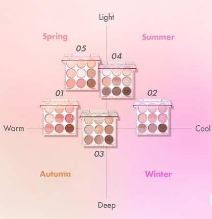 [Ive Wonyoung Pick] Amuse eye color palette
