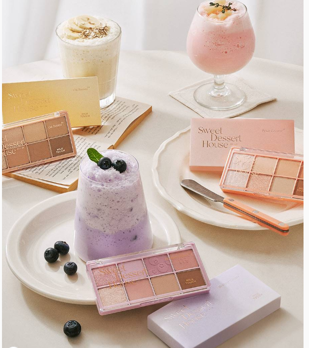 [Twice Jihyo Pick] Milk Touch Be My Sweet Dessert House Palette