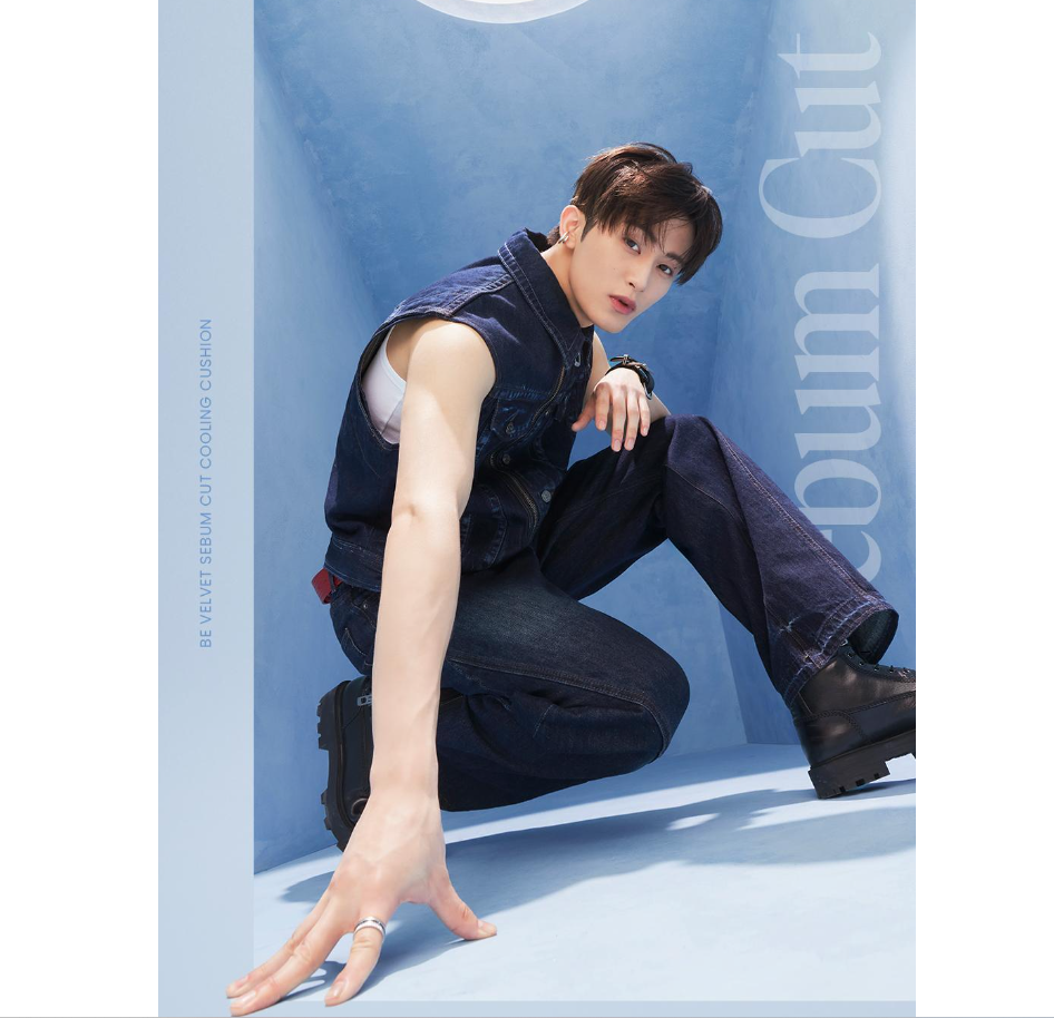 [NCT Mark Pick] Espoir Be velvet Sebum cut Cooling Cushion 15.8g (+Mini Cushion Gift)