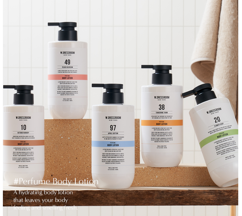 W.Dressroom Perfume Body Lotion 500ml