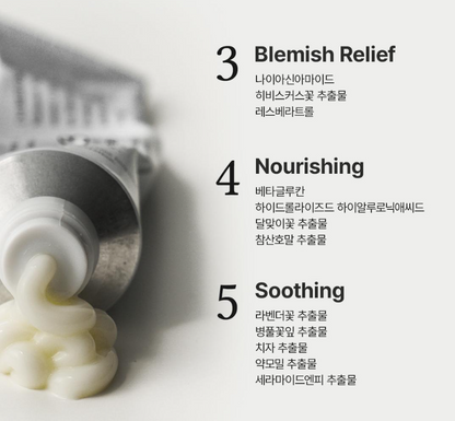 Kiiikiii Jiyu X Dr. Althea 345 Relief Cream 50ml  [Olive Young Global No. 1 Cream]