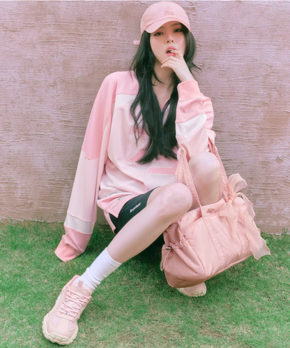[Han So-Hee & Lesserafim Sakura Worn] Fila Echappe Blossom Shoes