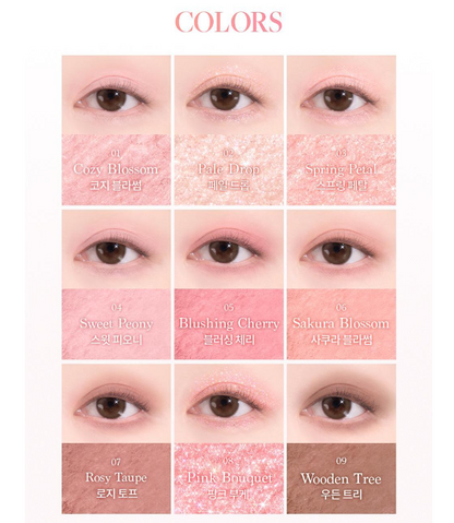 Dasique Pink Blossom Shadow Palettes