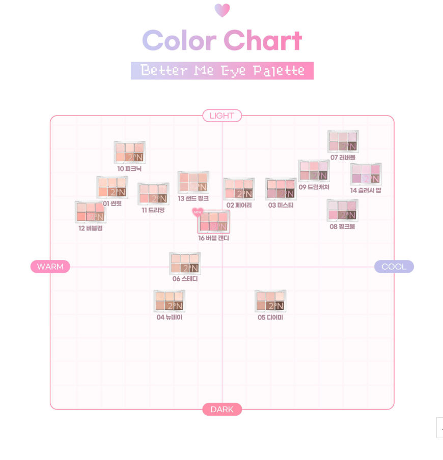 [Hearts to Hearts Pick] 2AN Bellami Eye Palette